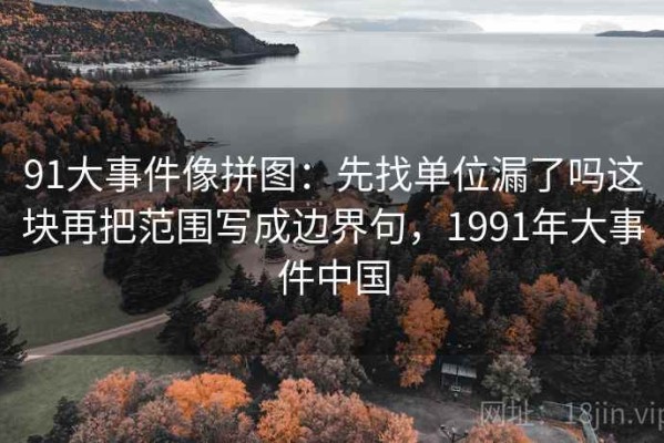 91大事件像拼图：先找单位漏了吗这块再把范围写成边界句，1991年大事件中国